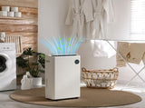 5500mL Portable Dehumidifier with Air Purifier, UVC, Ioniser, 24H Timer, 5 Modes, 16L/Day, for Home T3398P330530