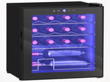 42L 16-Bottle Wine Cooler Fridge - Black T3398P422796