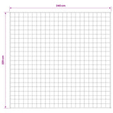 Weighted Blanket White 220 x 240 cm 11 kg 100% Cotton 205T 3442934