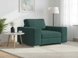 Sofa Dark Green 100 x 77 x 82 cm Fabric 4105212