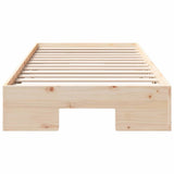 Bed Frame Brown 80 x 200 cm 873049