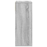 Book Cabinet Grey Sonoma 66x31x80 cm Engineered Wood 860297