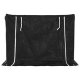 Firewood Rack with Rain Cover 151x60.5x110.5 cm Galvanised Steel 4104941