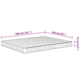Foam Mattress Medium Soft 160x200 cm 373025