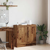 Book Cabinet Old Wood 82.5x30.5x80 cm Engineered Wood 856146