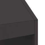 Fire Pit Black 50 x 50 x 100 cm Steel 858988