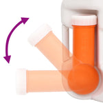 Integrated Camping Toilet White 2417 L HDPE&Enamel 154410