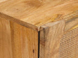 Sideboard 3 pcs Brown 180 x 33 x 75 cm Solid Mango Wood 3310059
