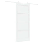 Sliding Door Set Manual ORKDAL White 86 x 198.5 cm 3333427