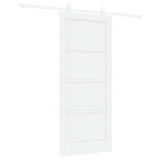 Sliding Door ORKDAL White 86 x 198.5 cm Solid Pine Wood 3333427