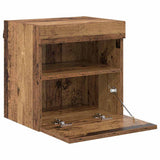 TV Wall Cabinets 2 pcs Old Wood 40 x 30 x 40 cm Engineered Wood 882972