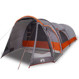 Family Tent Tunnel 8-Person Grey Waterproof 94736