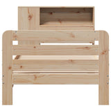 Bed Frame without Mattress 90x200 cm Solid Wood Pine 3309902
