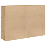 Sideboard 2 pcs Artisan Oak 60 x 31 x 84 cm Engineered Wood 3334303