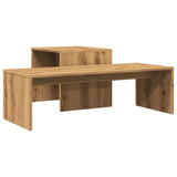 Coffee Table Artisan Oak 100x48x40 cm Engineered Wood 856055