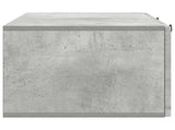Wall-Mounted TV Cabinet Concrete Grey 99 x 41 x 30 cm 898188