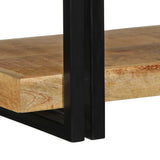 Wall Shelf 70x33x35 cm Solid Rough Wood Mango 4017482