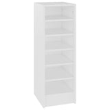 ZNTS Shoe Cabinet White 31.5x35x90 cm Engineered Wood 808999