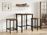 Bar Table 52 x 52 x 110 cm Engineered Wood Artisan Oak 8006144