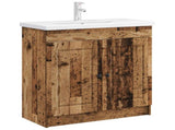 Bathroom under Sink Cabinet Old Wood 56 x 37.5 x 81 cm 890072