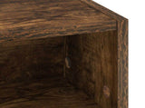 Desk with Storage Smoked Oak 100 x 50 x 91 cm 8008028
