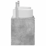 Bathroom Cabinet Set 3 pcs Concrete Grey 49.5 x 44.5 x 65.5 cm 3405740