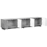 TV Stand 180 x 34.5 x 40 cm Concrete Grey Engineered Wood 8011588