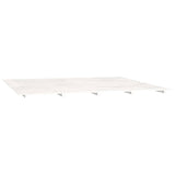 Bed Frame without Mattress White 160x200 cm Solid Wood Pine 824579