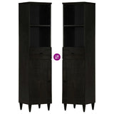 3 Piece Bathroom Furniture Set Solid Wood Mango 3310019