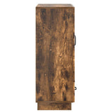 Sideboard Smoked Oak 66 x 34.5 x 92 cm Engineered Wood 895360