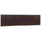 Room Divider Dark Brown Width 800 cm Height 165 cm Bamboo 377016