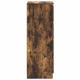 Sideboard Smoked Oak 37.5x35x99 cm Engineered Wood 861701
