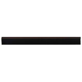 Self-adhesive Door Brush Seals 12 pcs Brown 100 cm 42019424