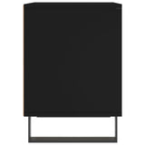 Bedside Cabinets 2 pcs Black 40x35x50 cm Engineered Wood 830735