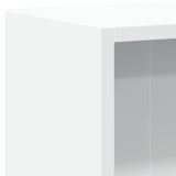 800855 Bookshelf White 60x24x76 cm Engineered Wood
