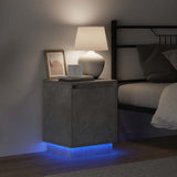 Bedside Cabinet 2 pcs Concrete Grey 39 x 34.5 x 50 cm 869601