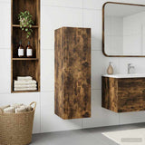 Wall-mounted Bathroom Cabinet Smoked Oak 33 x 34.5 x 60 cm 890537