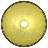 Basin Tempered Glass 30x12 cm Gold 345259
