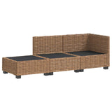 3 pcs Rattan Lounge Set with Cushions GENDT Natural Rattan 3429876