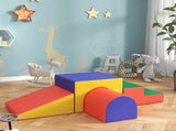 4-Piece Soft Play Set for Toddlers 1-3 Years, Red T3398P348558