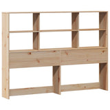 Bookcase Bed without Mattress 120x190cm Small Double Solid Wood Pine 3322381