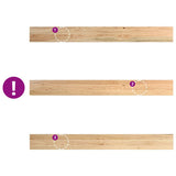Window Sills 2 pcs Untreated 140x15x2 cm Solid Wood Oak 4009091
