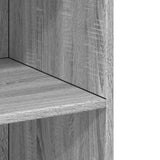 Highboard Grey Sonoma 70x41x185 cm Engineered Wood 3281692