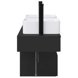 Bathroom Cabinet Set 3 pcs Black 53 x 35 x 39 cm 3405608