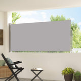 Retractable Side Awning 120 x 300 cm Grey 45363