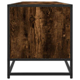 TV Cabinet Smoked Oak 180.5x40x46 cm Engineered Wood 3300802