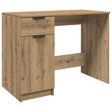 Desk Artisan Oak 100x50x75 cm Engineered Wood 856996
