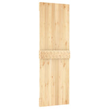 Sliding Door with Hardware Set 70x210 cm Solid Wood Pine 3203124