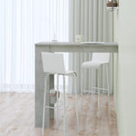 Wall Bar Table Concrete Grey 102x45x103.5 cm Engineered Wood 811785