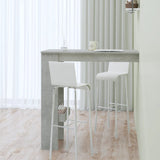 Wall Bar Table Concrete Grey 102x45x103.5 cm Engineered Wood 811785